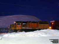 LLPX 3105 (on QGRY) - GP40 (Ex-CSXT 9717, exx-CSXT 6587, nee B&O 4012)